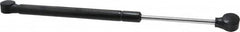 Value Collection - 0.24" Rod Diam, 0.59" Tube Diam, 40 Lb Capacity, Fixed Force Gas Spring - 12" Extended Length, 3.5" Stroke Length, Plastic Ball Socket, Black Nitride Piston - A1 Tooling