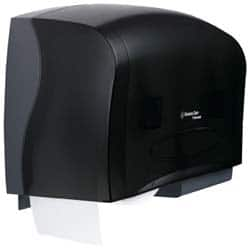 Kimberly-Clark Professional - Coreless Double Roll Plastic Toilet Tissue Dispenser - 20" Wide x 11" High x 6" Deep, Gray - A1 Tooling