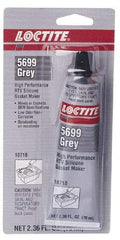 Loctite - 70ml High Performance RTV Silicone Gasket Maker - -75 to 625°F, Grey, Comes in Tube - A1 Tooling