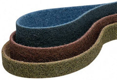 Superior Abrasives - 3" Wide x 132" OAL, Aluminum Oxide Abrasive Belt - Aluminum Oxide, Coarse, Nonwoven - A1 Tooling