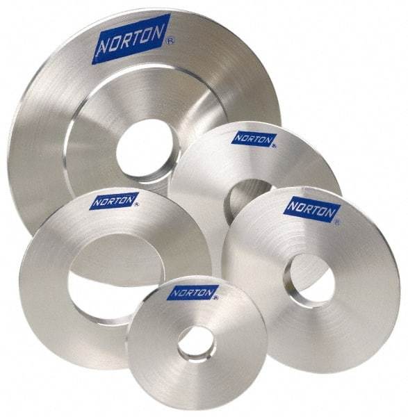 Norton - Deburring Wheel 2" Diam Reduced Bushing - Reduces Bushings from 2" to 1-1/4" Arbor Size, for 14" Diam Flap & Convolute Wheels - A1 Tooling