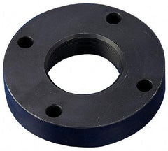 Keystone Threaded Products - 1.967-18 Int Thread, 1-1/4 - 1-1/2" Bar Diam, 4-1/4" Flange OD x 0.83" Thickness Precision Acme Mounting Flange - 4 Mounting Holes, Black Oxide Finish, Carbon Steel - A1 Tooling