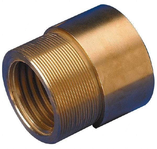 Keystone Threaded Products - 1.12" Long, 3/4" High, 1/2" Thread Length, Bronze, Right Hand, Round, Precision Acme Nut - 0.937-16 Thread Size, 2C Class of Fit - A1 Tooling