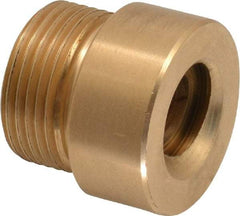 Keystone Threaded Products - 1.12" Long, 1" High, 1/2" Thread Length, Bronze, Right Hand, Round, Precision Acme Nut - 0.937-16 Thread Size, 2C Class of Fit - A1 Tooling