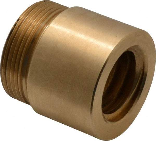 Keystone Threaded Products - 1-1/2" Long, 1-1/2" High, 1/2" Thread Length, Bronze, Right Hand, Round, Precision Acme Nut - 1.375-16 Thread Size, 2C Class of Fit - A1 Tooling