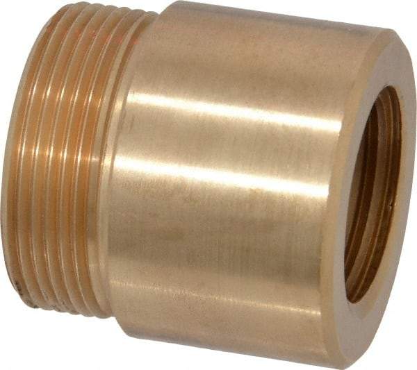 Keystone Threaded Products - 1-1/2" Long, 1-1/2" High, 1/2" Thread Length, Bronze, Right Hand, Round, Precision Acme Nut - 1.375-16 Thread Size, 2C Class of Fit - A1 Tooling