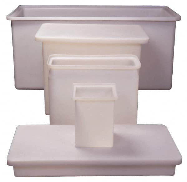 Made in USA - Rectangular Polyethylene Tank Cover - 36" Wide x 72" Long x 1/4" Thick - A1 Tooling