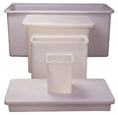 Made in USA - Rectangular Polyethylene Tank Cover - 24" Wide x 36" Long x 1/4" Thick - A1 Tooling