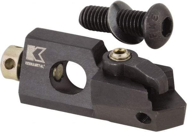 Kennametal - Series Kendex, Left Hand, CSSP Toolholder Compatibility, SP.. Insert Compatibility, Indexable Turning Cartridge - Clamp Holding Method, 6.1mm Max Depth of Cut, 44mm OAL x 10mm OAW x 14.75mm OAH - A1 Tooling