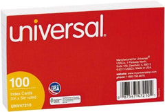 UNIVERSAL - 100 Index Cards - 3 x 5" - A1 Tooling