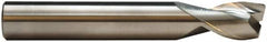 M.A. Ford - 1/4", 2 Flute, Single End, Solid Carbide, 0.011" Corner Radius End Mill - 3-1/2" OAL, 30° Helix, Right Hand Flute, 5/16" LOC, Right Hand Cut - A1 Tooling