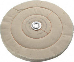 Dico - 10" Diam x 3/4" Thick Unmounted Buffing Wheel - Cushion Sewn, 1/2" Arbor Hole, Medium Density - A1 Tooling