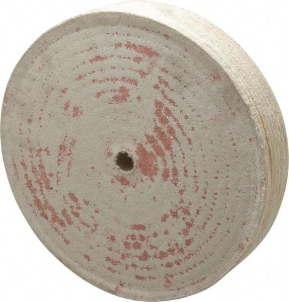 Divine Brothers - 10" Diam x 2" Thick Unmounted Buffing Wheel - Polishing Wheel, 3/4" Arbor Hole - A1 Tooling