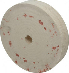 Divine Brothers - 10" Diam x 2" Thick Unmounted Buffing Wheel - Polishing Wheel, 1-1/4" Arbor Hole - A1 Tooling