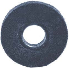 3M - 8" Diam Aluminum Oxide Cutting, Polishing Flap Wheel - 4" Hole, 1" Wide, Density 7, Nonwoven, Medium Grade, 4,000 Max RPM - A1 Tooling