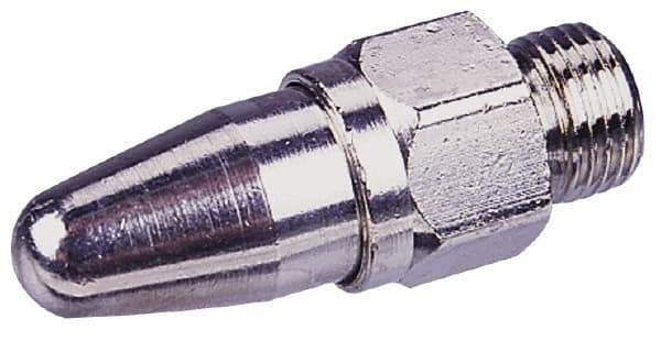 Coilhose Pneumatics - Blow Gun Safety High Volume Nozzle - 1/8 NPSM, 1.97" Hose Length - A1 Tooling