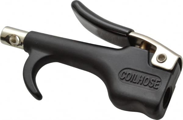 Coilhose Pneumatics - Safety Nickel Tipped Thumb Lever Blow Gun - 1/4 NPT, Zinc - A1 Tooling