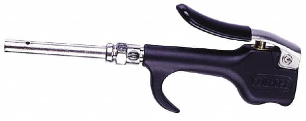 Coilhose Pneumatics - Safety Extension Tube Thumb Lever Blow Gun - 1/4 NPT, 24" Tube Length, Zinc - A1 Tooling