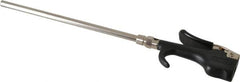 Coilhose Pneumatics - Safety Extension Tube Thumb Lever Blow Gun - 1/4 NPT, 8" Tube Length, Zinc - A1 Tooling