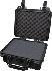 Pelican Products, Inc. - 9-11/16" Wide x 4-7/8" High, Clamshell Hard Case - Black, Structural Resin - A1 Tooling