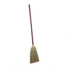 PRO-SOURCE - 56" OAL Corn Bristle Broom - Wood Handle - A1 Tooling