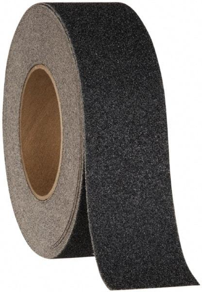 NMC - Black Solid Color Anti-Slip Vinyl Tape - 4" Wide x 60' Long x 0.02" Thick, General Traffic - A1 Tooling