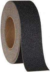 NMC - Black Solid Color Anti-Slip Vinyl Tape - 2" Wide x 60' Long x 0.02" Thick, General Traffic - A1 Tooling