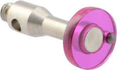 Renishaw - 0.24 Inch Ball Diameter, Stainless Steel Stem, M2 Thread, Ruby Point Disc Tip CMM Stylus - 1.2 mm Working Length, 0.0787 Inch Stem Diameter, 10 mm Overall Length - A1 Tooling