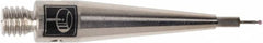 Renishaw - 0.0197 Inch Ball Diameter, Carbide Stem, M3 Thread, Ruby Point Ball Tip CMM Stylus - 0.0787 Inch Working Length, 0.02 Inch Stem Diameter, 0.8268 Inch Overall Length - A1 Tooling