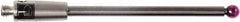 Renishaw - 0.0787 Inch Ball Diameter, Carbide Stem, M2 Thread, Ruby Point Ball Tip CMM Stylus - 0.8858 Inch Working Length, 0.0591 Inch Stem Diameter, 1.1811 Inch Overall Length - A1 Tooling