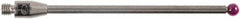 Renishaw - 0.1181 Inch Ball Diameter, Carbide Stem, M3 Thread, Ruby Point Ball Tip CMM Stylus - 1.7205 Inch Working Length, 0.0787 Inch Stem Diameter, 1.9685 Inch Overall Length - A1 Tooling