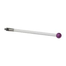 Renishaw - 0.1969 Inch Ball Diameter, Ceramic Stem, M2 Thread, Ruby Point Ball Tip CMM Stylus - 1.9685 Inch Working Length, 0.0984 Inch Stem Diameter, 1.9685 Inch Overall Length - A1 Tooling