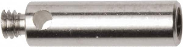 Renishaw - M2 Female and Male Connection, 0.1181 Inch Stem Diameter, Stainless Steel, CMM Stylus Extension - 0.3937 Inch Overall Length, For Use with M2 Threaded Stylus Range - A1 Tooling