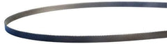 Lenox - 10 to 14 TPI, 13' Long x 1/4" Wide x 0.025" Thick, Welded Band Saw Blade - Bi-Metal, Toothed Edge, Raker Tooth Set, Flexible Back, Contour Cutting - A1 Tooling