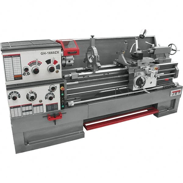 Jet - Bench, Engine & Toolroom Lathes Machine Type: Spindle Bore Spindle Speed Control: Geared Head - A1 Tooling