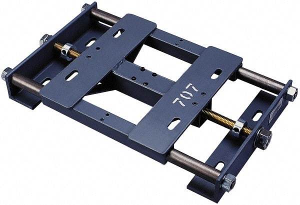 Made in USA - Steel Rigid Fixed Base Motor Base - Adjustable Motor Bases, 213/215 NEMA Frame - A1 Tooling