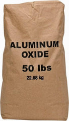 Made in USA - Medium Grade Angular Aluminum Oxide - 120 Grit, 9 Max Hardness, 50 Lb Box - A1 Tooling