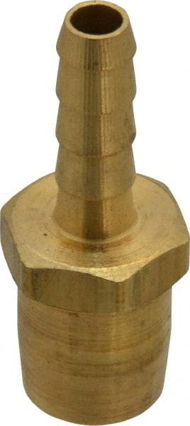 Acme - Open Check Brass Air Chuck - Straight Push On Chuck, 1/4 Barbed - A1 Tooling