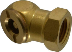 Acme - Closed Check Brass Air Chuck - Ball Foot Chuck, 1/4 FPT - A1 Tooling