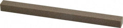 Norton - 4" Long x 1/4" Wide x 1/4" Thick, Aluminum Oxide Sharpening Stone - Square - A1 Tooling