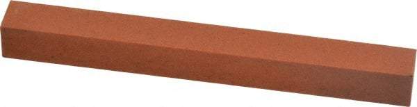 Norton - 4" Long x 3/8" Wide x 3/8" Thick, Aluminum Oxide Sharpening Stone - Square - A1 Tooling