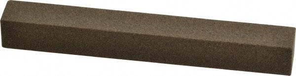 Norton - 4" Long x 1/2" Wide x 1/2" Thick, Aluminum Oxide Sharpening Stone - Square - A1 Tooling