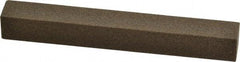 Norton - 4" Long x 1/2" Wide x 1/2" Thick, Aluminum Oxide Sharpening Stone - Square - A1 Tooling