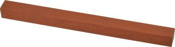 Norton - 6" Long x 1/2" Wide x 1/2" Thick, Aluminum Oxide Sharpening Stone - Square, Fine Grade - A1 Tooling