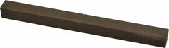 Norton - 6" Long x 1/2" Wide x 1/2" Thick, Aluminum Oxide Sharpening Stone - Square, Coarse Grade - A1 Tooling