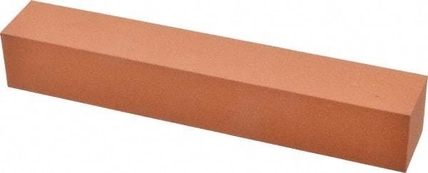 Norton - 6" Long x 1" Wide x 1" Thick, Aluminum Oxide Sharpening Stone - Square, Fine Grade - A1 Tooling