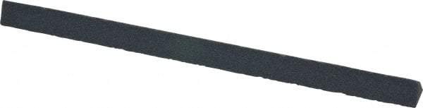 Norton - 4" Long x 1/4" Wide x 1/4" Thick, Silicon Carbide Sharpening Stone - Triangle, Fine Grade - A1 Tooling