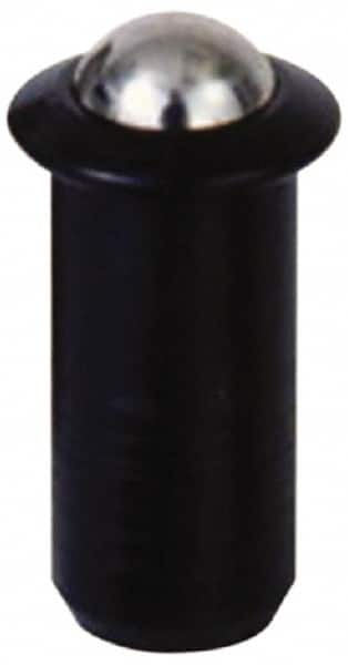 TE-CO - Press-Fit Ball Plungers Body Diameter (Decimal Inch): 0.3750 Body Length (Decimal Inch): 0.8680 - A1 Tooling