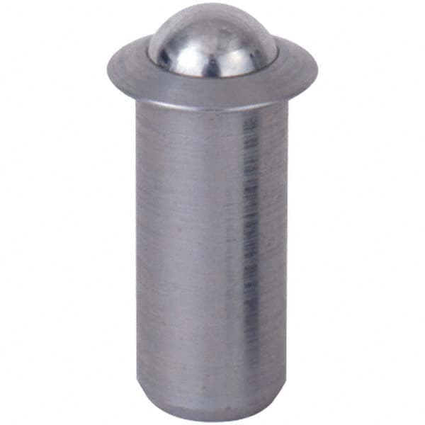 TE-CO - Press-Fit Ball Plungers Body Diameter (Decimal Inch): 0.5000 Body Length (Decimal Inch): 1.2180 - A1 Tooling