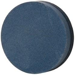 Norton - 4" Long x 1" Diam x 1" Thick, Silicon Carbide Sharpening Stone - Round, Coarse, Fine Grade - A1 Tooling